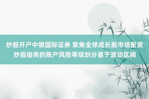 炒股开户中银国际证券 聚焦全球成长股市场配资炒股指南的账户风险等级划分基于波动区间