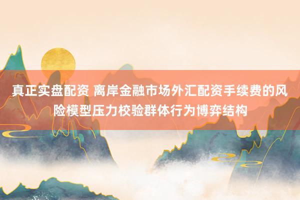 真正实盘配资 离岸金融市场外汇配资手续费的风险模型压力校验群体行为博弈结构