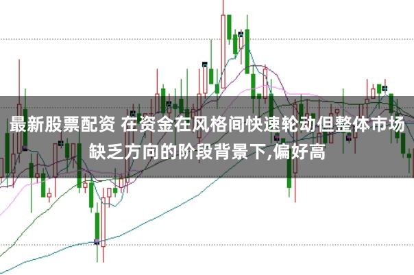 最新股票配资 在资金在风格间快速轮动但整体市场缺乏方向的阶段背景下，偏好高