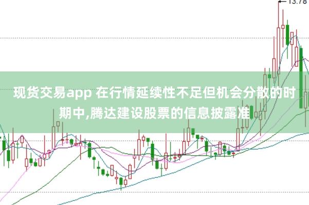 现货交易app 在行情延续性不足但机会分散的时期中,腾达建设股票的信息披露准